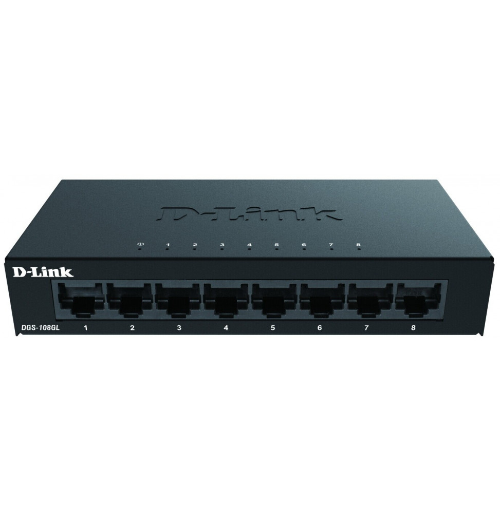 D-Link Switch 8-port 10/100/1000 DGS-108GL/E