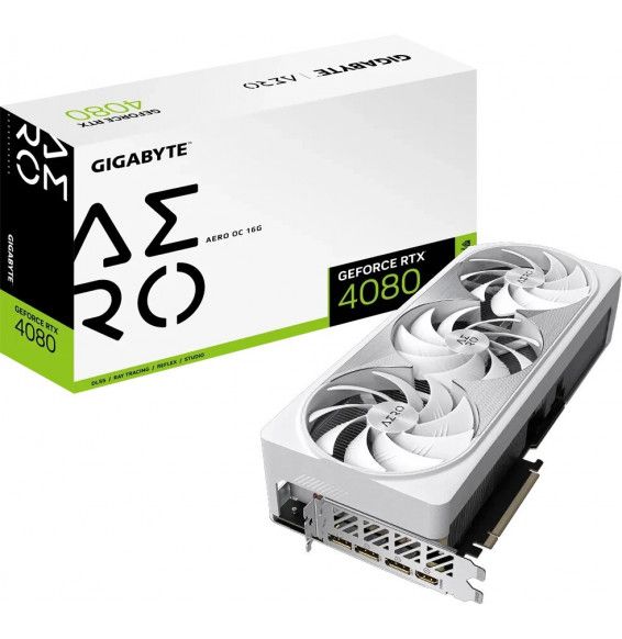 VGA Gigabyte GeForce® RTX 4080 16GB AERO OC