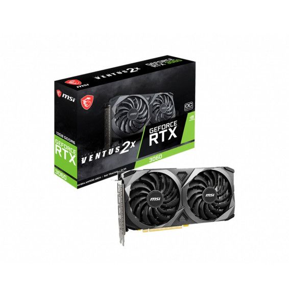 VGA MSI GeForce® RTX 3060 8GB VENTUS 2X OC