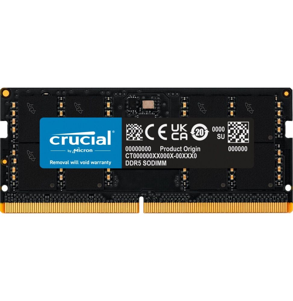 S/O 32GB DDR5 PC 4800 Crucial CT32G48C40S5