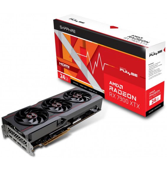 VGA SAPPHIRE RADEON RX 7900 XTX 24GB Gaming OC DUAL HDMI/DUAL DP GDDR6 (UEFI)