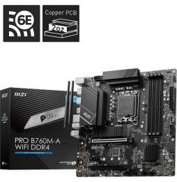 MSI PRO B760M-A WIFI DDR4 (1700) (D)