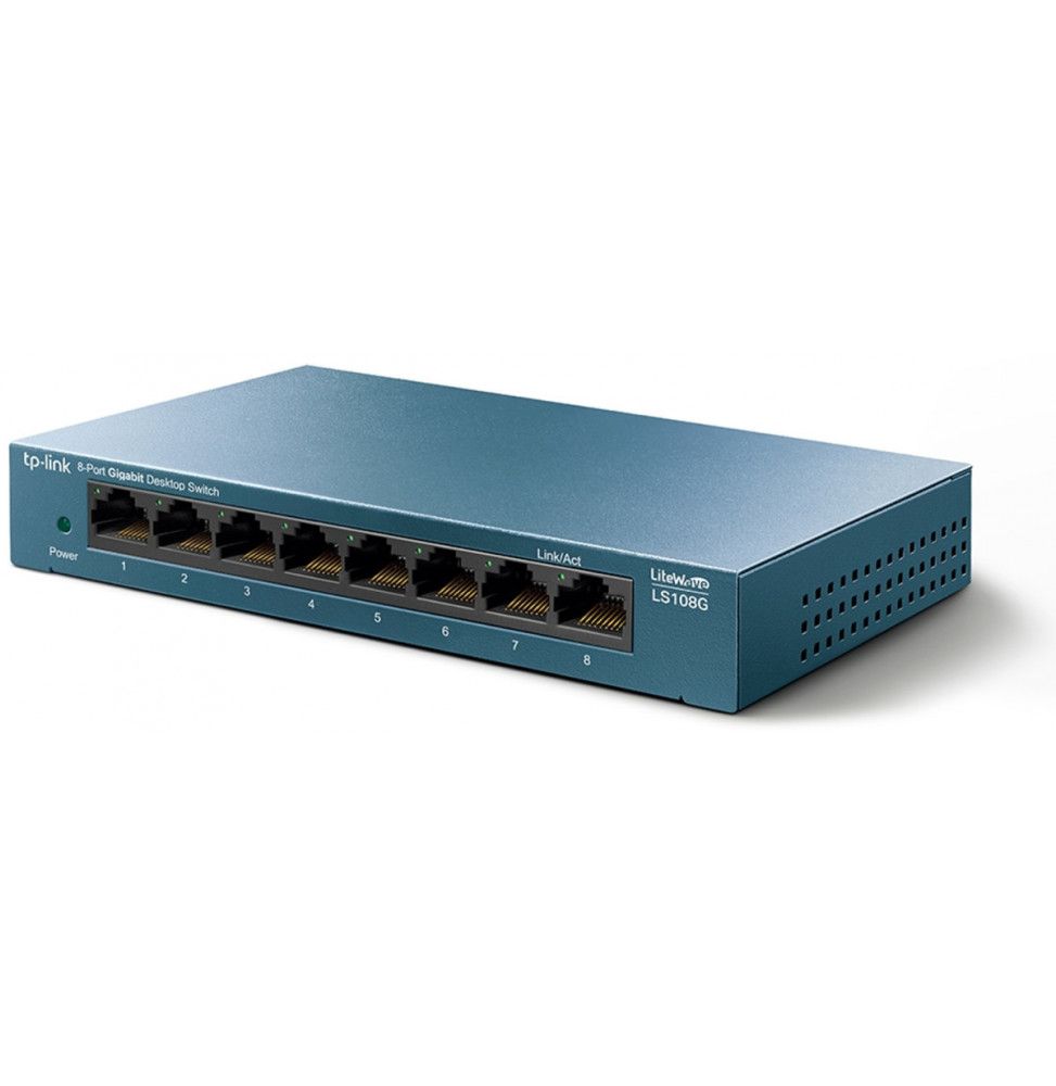 TP-Link LiteWave Switch 8-port 10/100/1000 LS108G