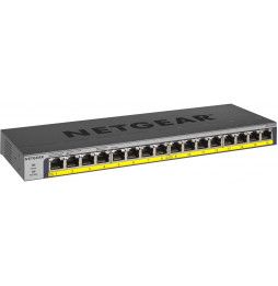 NETGEAR Switch Desktop Gigabit 16-port 10/100/1000 GS116LP-100EUS