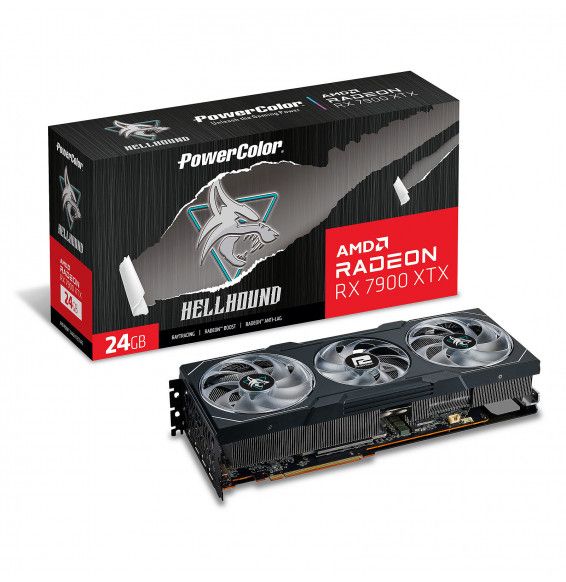 VGA PowerColor Radeon Hellhound RX 7900 XTX 24GB GDDR6