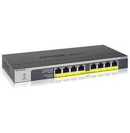 NETGEAR Switch Desktop 8-port 10/100/1000 GS108PP-100EUS