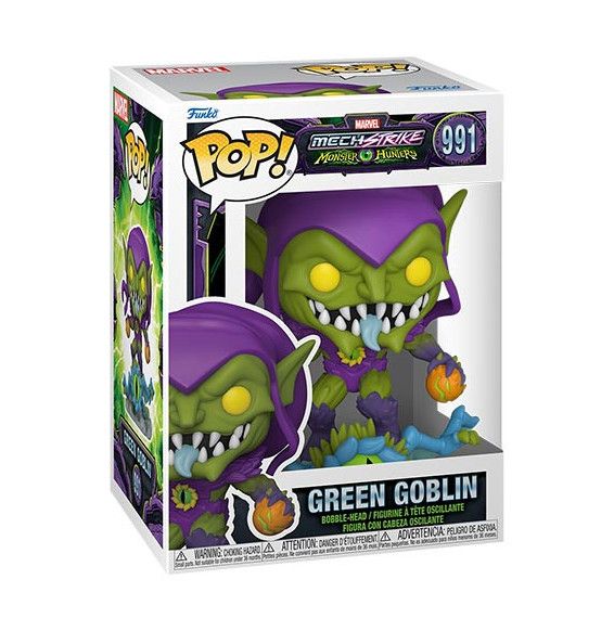 FUNKO POP Mech Strike Monster Hunters Green Goblin 991
