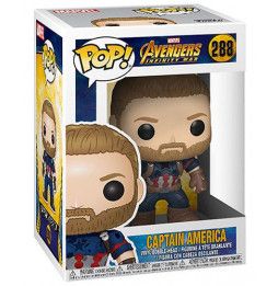 FUNKO POP Avengers Infinity War Captain America Bobble 288