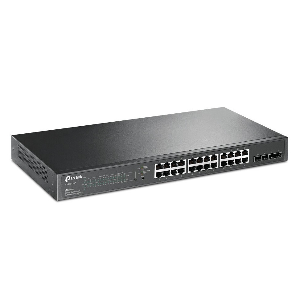 TP-Link Switcher 24-port 10/100/1000 Jetstream TL-SG2428P