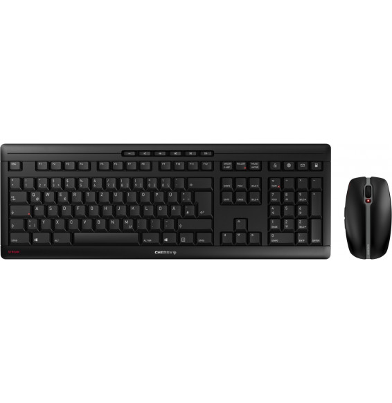Keyboard & Mouse Cherry Wireless Combo Stream DESKTOP Wireless black (DE) (JD-8500DE-2)