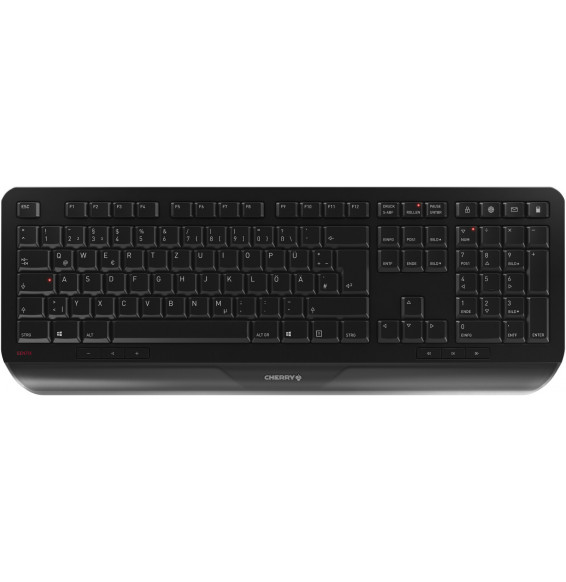 Keyboard & Mouse Cherry Wireless Combo Gentix black (DE) (JD-7000DE-2)
