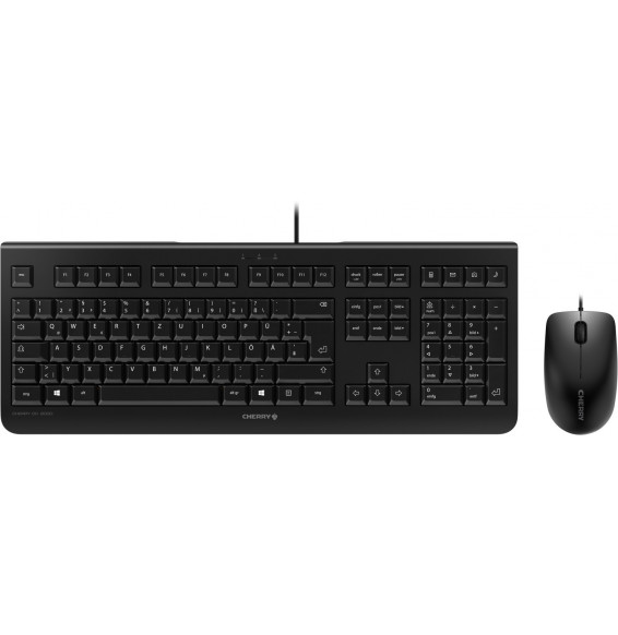 Keyboard & Mouse Cherry Wired Combo DC2000 black (DE) (JD-0800DE-2)