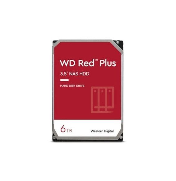 HDD WD Red Plus WD60EFPX 6TB/8,9/600 Sata III 256MB (D)