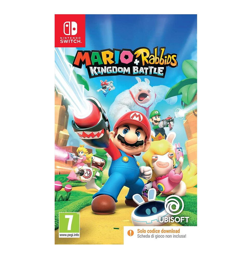 Mario + Rabbids: Kingdom Battle (Code in a Box) - Nintendo Switch