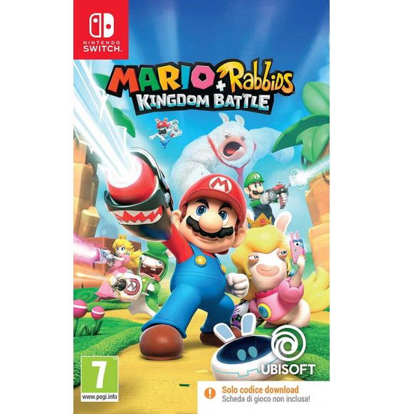 Mario + Rabbids: Kingdom Battle (Code in a Box) - Nintendo Switch