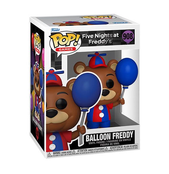 FUNKO POP FNAF Security Breach S3 Balloon Freddy 908