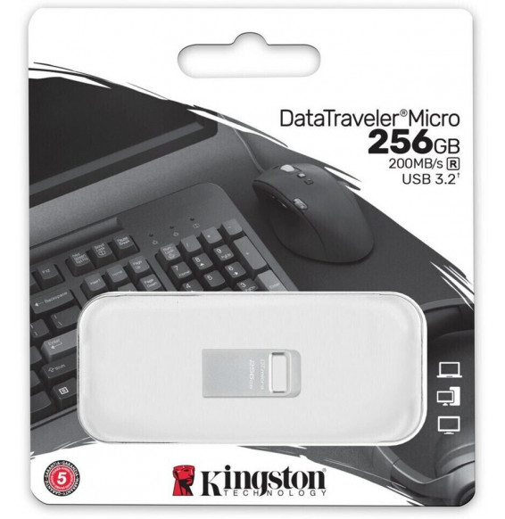 USB Stick 256GB Kingston DataTraveler Micro  USB 3.2 DTMC3G2/256GB