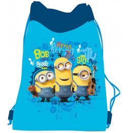 Sacca Minions Blu 30x40