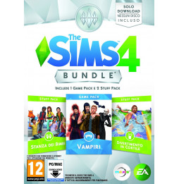 The Sims 4: Bundle - Vampiri + Stanza dei bimbi + Divertimento in cortile (Espansione) (PC/Mac)