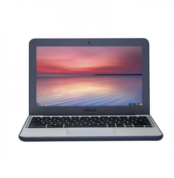 ASUS C202XA-GJ0054 Chromebook 29,5 Cm (11.6") HD MediaTek 4 GB LPDDR3-SDRAM 32 GB EMMC Wi-Fi 5 (802.11ac) Chrome OS Blu