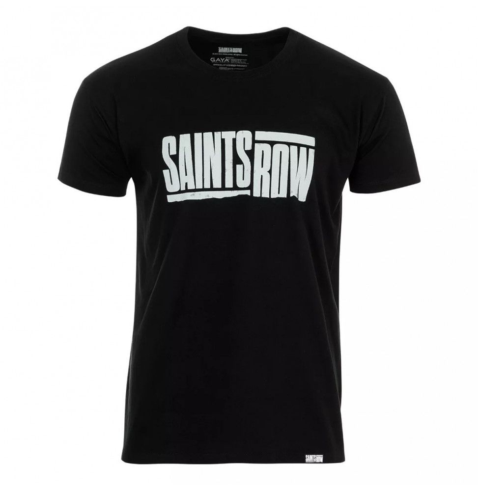 SAINTS ROW T-SHIRT "LOGO" BLACK