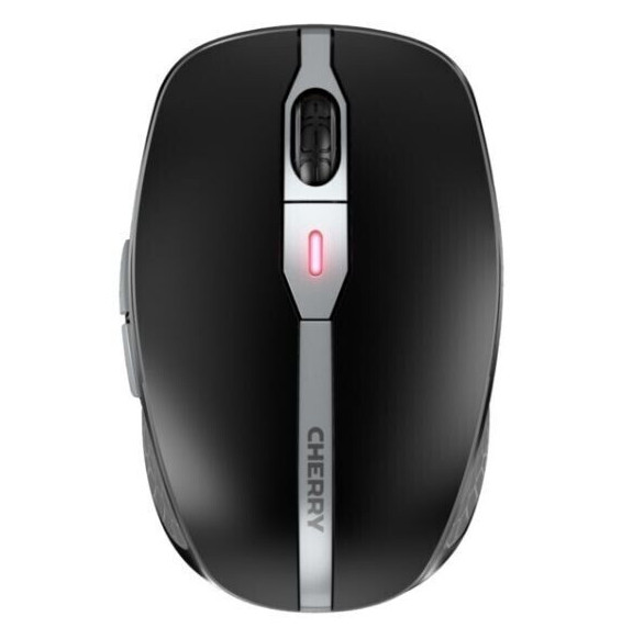 Mouse Cherry MW 9100 - (JW-9100-2) - 6 Tasten - kabellos - 2.4 GHz, Bluetooth 4.0 - kabelloser Empfänger (USB)