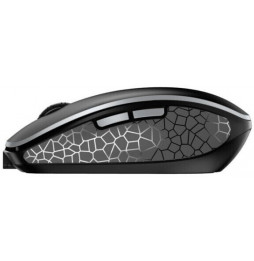 Mouse Cherry MW 9100 - (JW-9100-2) - 6 Tasten - kabellos - 2.4 GHz, Bluetooth 4.0 - kabelloser Empfänger (USB)