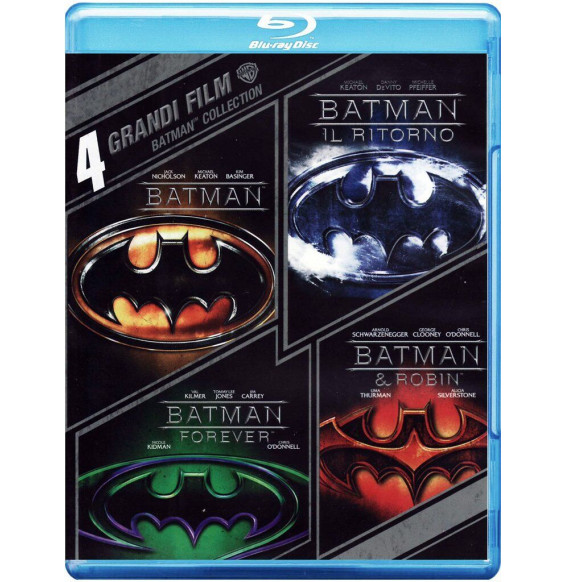 4 Grandi Film: Batman Collection (4 Blu-Ray)