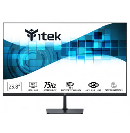 Monitor Itek ITMF24V075FHD - GWF 23.8" FLAT, FHD 1920x1080, VA, 75Hz, 16:9, HDMI, VGA, Audio Out, LBL, Slim, Frameless