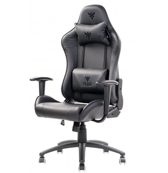 itek Gaming Chair PLAYCOM PM20 - ITCGPM20BF - PVC, Doppio Cuscino