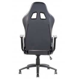 itek Gaming Chair PLAYCOM PM20 - ITCGPM20BF - PVC,  Doppio Cuscino, Schienale  Reclinabile, Nero  Nero