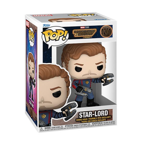 FUNKO POP Guardians of the Galaxy 3 Star-Lord Bobble 1201