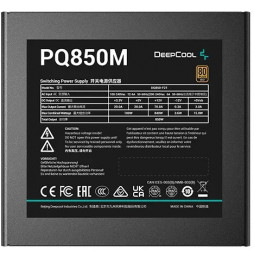 Deepcool PQ-M PQ850M 850W Certificazione 80+ Gold