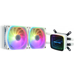 Cooler Enermax Aquafusion ADV ELC-AQFA240-SQA-W White Wasserkühlung