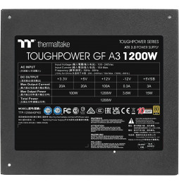 Power SupplyThermaltake TOUGHPOWER GF A3 1200W