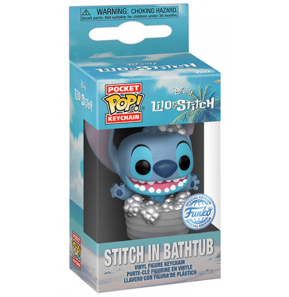 FUNKO KEY Lilo & Stitch Stitch in Bathtub