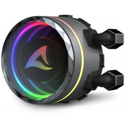 Cooler Sharkoon S90 RGB 3 Lüfter schwarz  AiO-Wasserkühlung