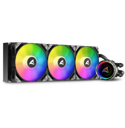 Cooler Sharkoon S90 RGB 3 Lüfter schwarz  AiO-Wasserkühlung