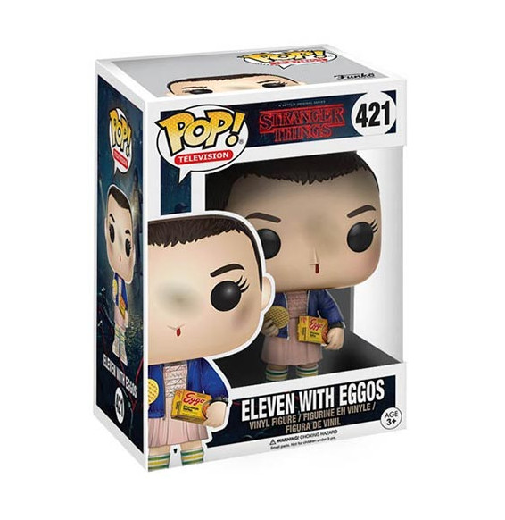 FUNKO POP Stranger Things Eleven w/Eggos w/Chase 421