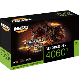 VGA Inno3D GeForce® RTX 4060TI 8GB Twin X2