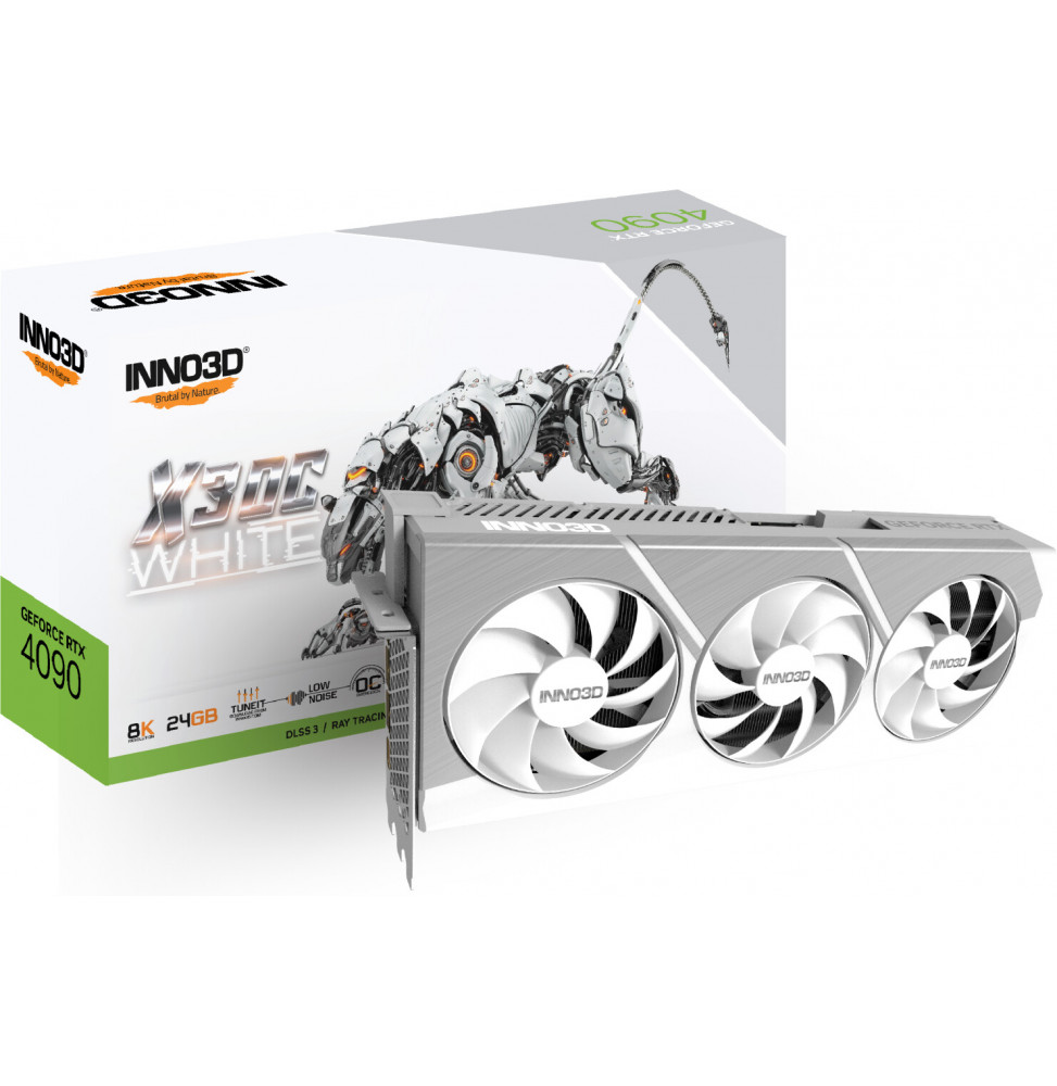 VGA Inno3D GeForce® RTX 4090 24GB X3 OC WHITE