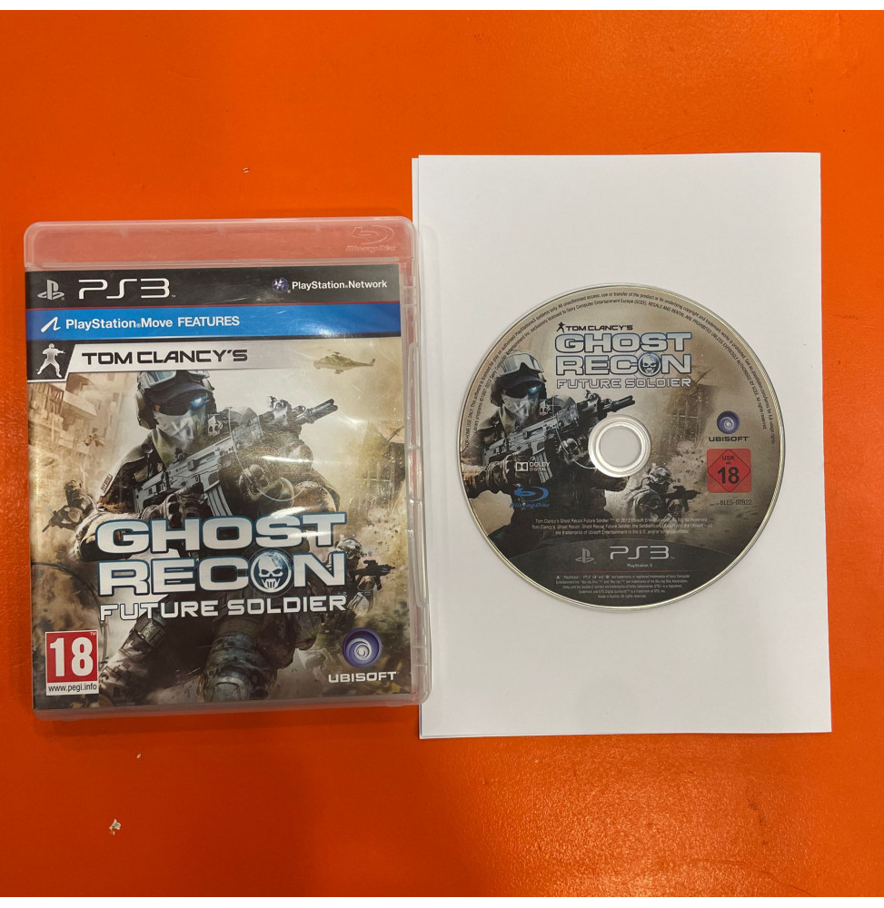 PS3 Tom Clancy's Ghost Recon Future Soldier - Multilingua - Usato in ottime condizioni - Playstation 3