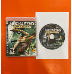 PS3 Uncharted: Drake's Fortune - Multilingua - Usato in ottime condizioni - Playstation 3