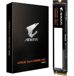 SSD GIGABYTE AORUS Gen4 5000E 500GB M.2 PCIe GP-AG450E500G PCIe 4.0x4