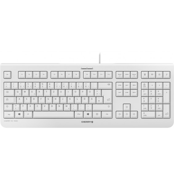 Keyboard Cherry KC 1000 Wired white (DE) (JK-0800DE-0)