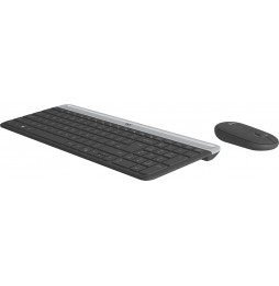 Keyboard & Mouse Logitech Wireless Combo MK470 slim black (US) (920-009204)