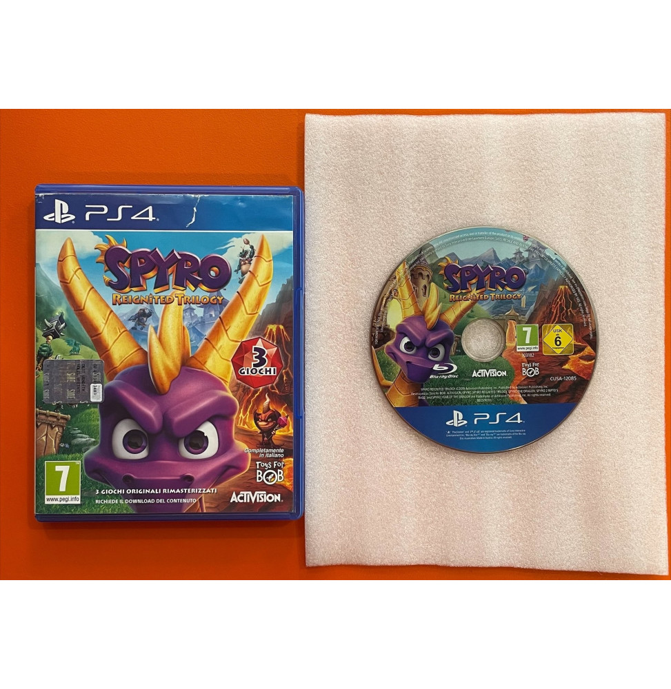 PS4 Spyro Reignited Trilogy - Edizione Italiana - Usato in ottime condizioni - PlayStation 4