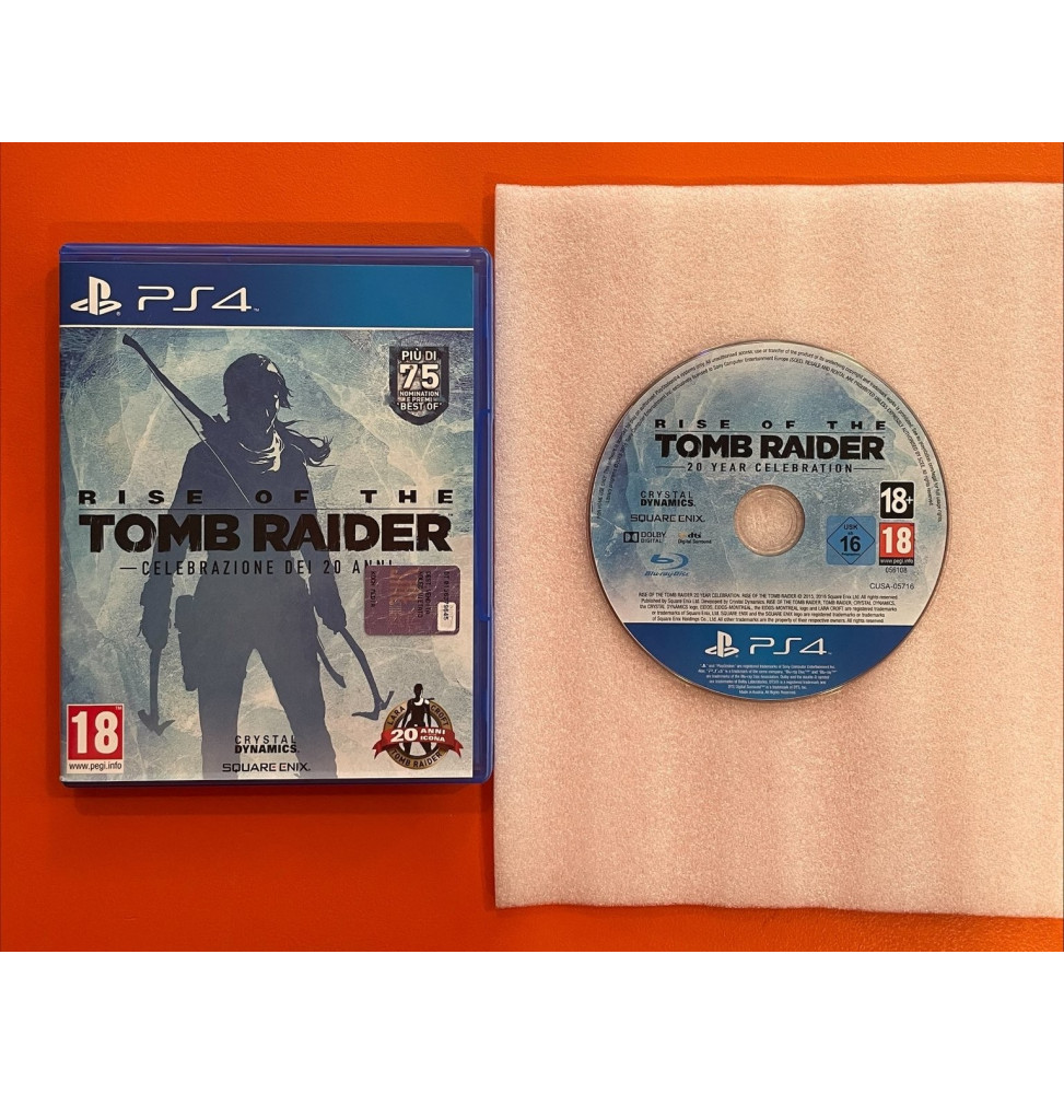 PS4 Rise of the Tomb Raider - Edizione Italiana - Usato in ottime condizioni - PlayStation 4