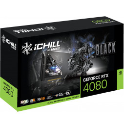 VGA Inno3D GeForce® RTX 4080 16GB iCHILL Black