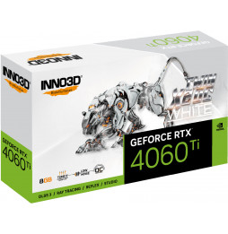VGA Inno3D GeForce® RTX 4060TI 8GB Twin X2 OC White
